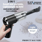 3-in-1 Portable Handheld Vacuum Cleaner